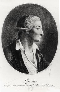 Portret Antoine Laurenta Lavoisiera (1743-94) (heliograwiura)